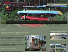 Tablet Screenshot of kayakerscove.com